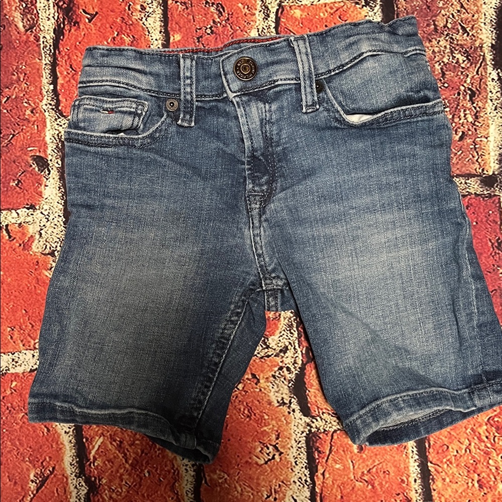 Tommy Hilfiger Blue Denim Kids Shorts